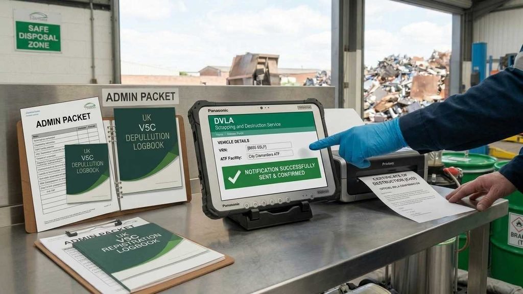 How the DVLA Is Notified When Your Car Is Scrapped